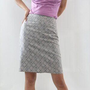 Halogen pencil skirt - grey- size 4
